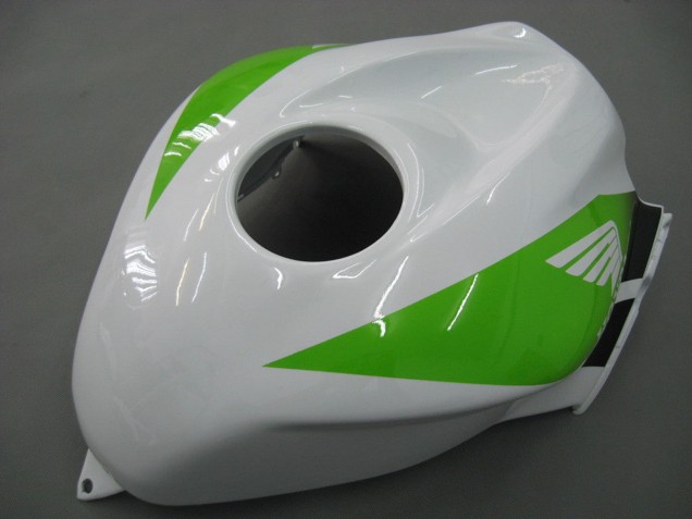 2007-2008 Honda CBR600RR Motorcycle Fairings - White Green Yellow Glossy Black Hannspree UK