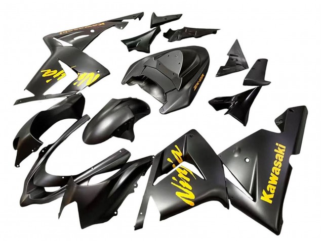 2004-2005 Kawasaki ZX10R Motorcycle Fairings - Black Ninja UK