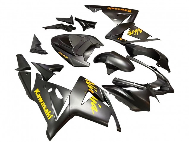 2004-2005 Kawasaki ZX10R Motorcycle Fairings - Black Ninja UK