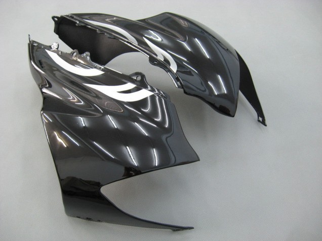 2004-2005 Kawasaki ZX10R Motorcycle Fairings - Black White UK