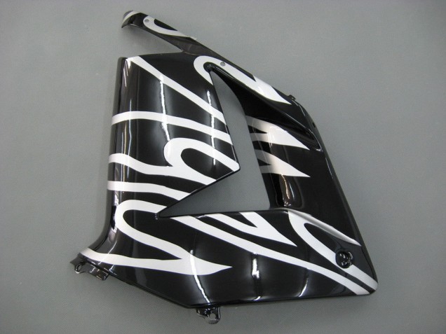 2004-2005 Kawasaki ZX10R Motorcycle Fairings - Black White UK