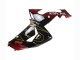 2006-2007 Kawasaki ZX10R Motorcycle Fairings - Black Red Gold BACARDI UK