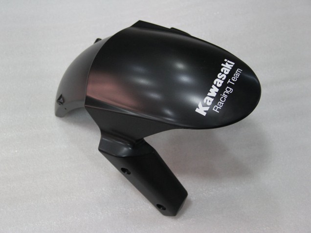 2011-2015 Kawasaki ZX10R Motorcycle Fairings - Glossy Black White Elf Snow Decal UK