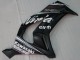 2011-2015 Kawasaki ZX10R Motorcycle Fairings - Glossy Black White Elf Snow Decal UK