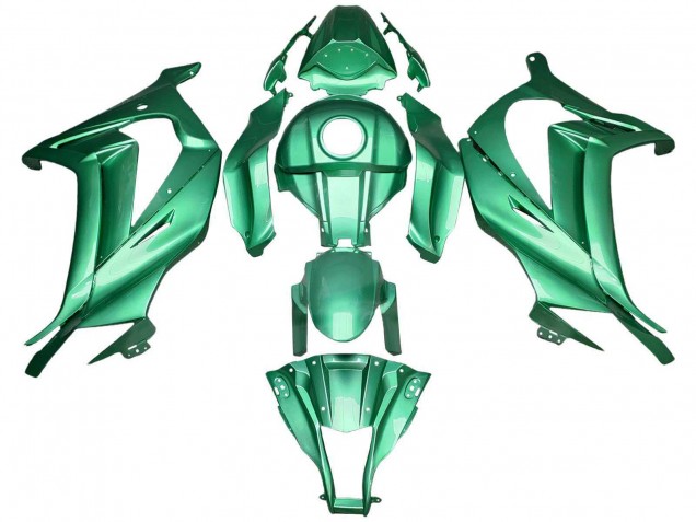 2011-2015 Kawasaki ZX10R Motorcycle Fairings - Light Green UK