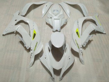 2016-2020 Kawasaki ZX10R Motorcycle Fairings - White Neon Yellow UK