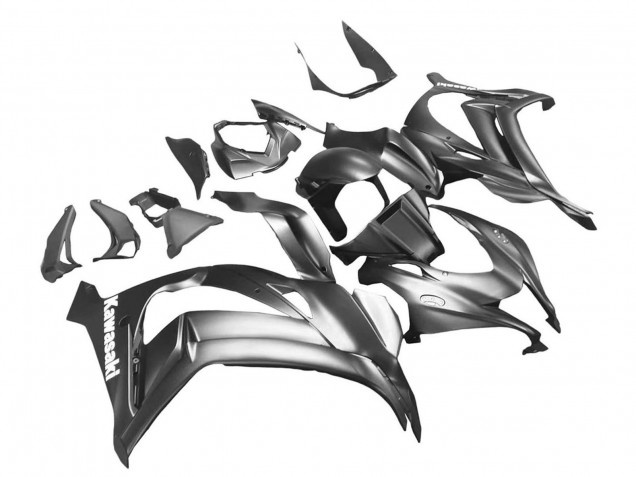 2016-2020 Kawasaki ZX10R Motorcycle Fairings - Matte Grey UK