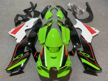 2021-2025 Kawasaki ZX10R Motorcycle Fairings - Green Black Orange White UK