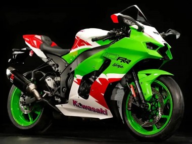 2021-2025 Kawasaki ZX10R Motorcycle Fairings - White Green Red UK