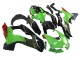 2021-2025 Kawasaki ZX10R Motorcycle Fairing - Green Black Red Honeycomb UK