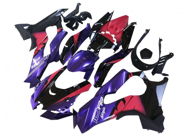 2021-2025 Kawasaki ZX10R Motorcycle Fairings - Red Black Purple White UK