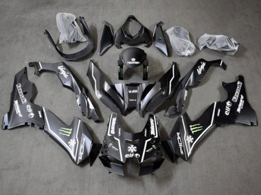 2021-2025 Kawasaki ZX10R Motorcycle Fairings - Glossy Black Green White Elf Snow Monster UK
