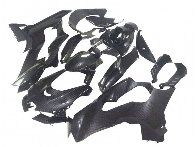 2021-2025 Kawasaki ZX10R Motorcycle Fairings - Black Carbon Fiber UK