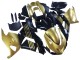 2006-2011 Kawasaki ZX14R ZZR1400 Motorcycle Fairings - Gold Black UK