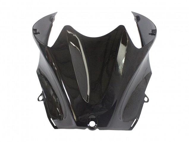2012-2024 Kawasaki ZX14R ZZR1400 Motorcycle Fairing Kits - Green Glossy Black UK