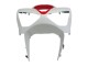 2003-2004 Kawasaki ZX6R Motorcycle Fairings - White Red UK