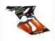 2005-2006 Kawasaki ZX6R Motorcycle Fairing - Orange Black UK