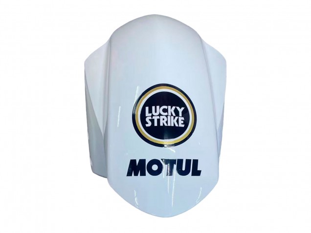 2003-2004 Suzuki GSXR 1000 Motorcycle Fairings - White Black Gold Motul Lucky Strike UK
