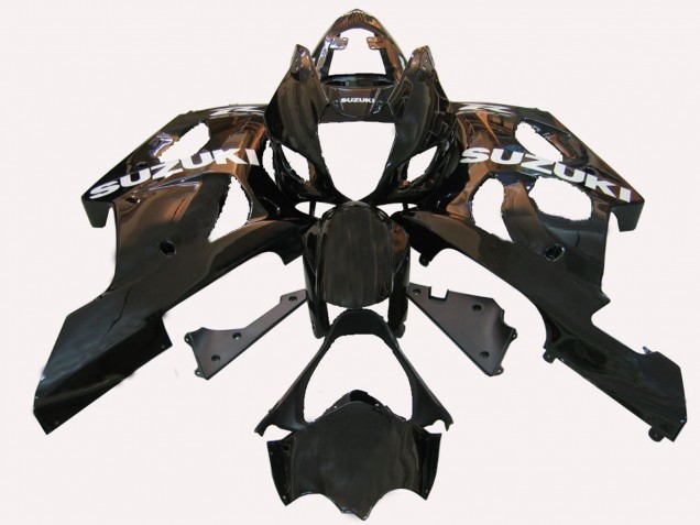 2003-2004 Suzuki GSXR 1000 Motorcycle Fairings - Matte Glossy Black UK