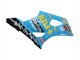 2003-2004 Suzuki GSXR 1000 Motorcycle Fairings - Light Blue Yellow Black Rizla Motul UK