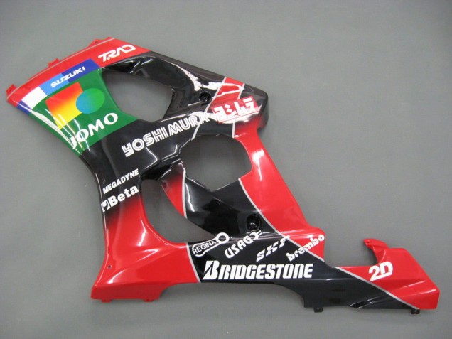 2003-2004 Suzuki GSXR 1000 Motorcycle Fairings - Red Yellow Blue Green Black JOMO UK