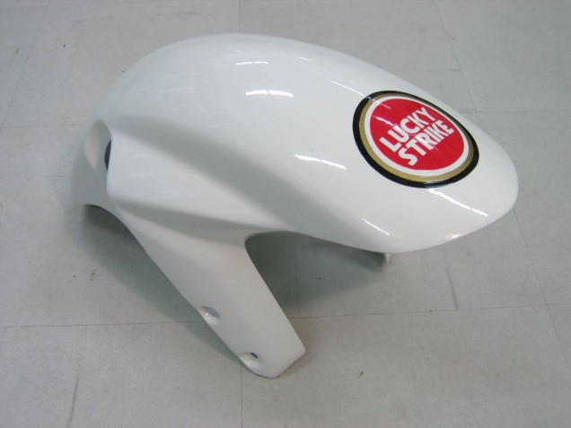 2003-2004 Suzuki GSXR 1000 Motorcycle Fairings - White Red Motul Lucky Strike UK