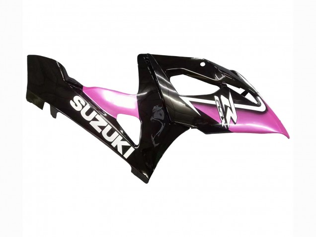 2005-2006 Suzuki GSXR 1000 Motorcycle Fairings - Glossy Black Pink UK