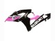 2005-2006 Suzuki GSXR 1000 Motorcycle Fairings - Glossy Black Pink UK