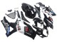 2007-2008 Suzuki GSXR 1000 Motorcycle Fairings - Glossy Black White West UK