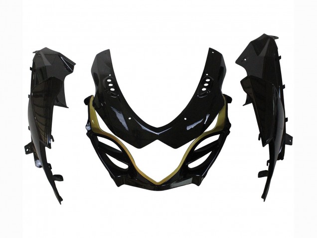 2009-2016 Suzuki GSXR 1000 Motorcycle Fairings - Glossy Black Gold UK