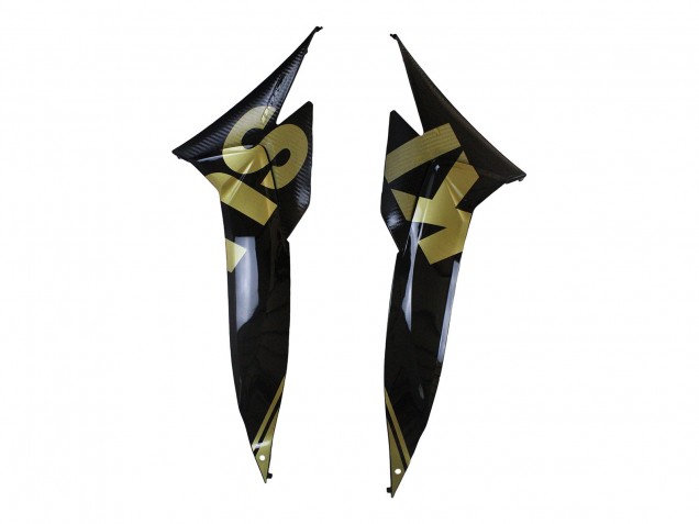 2009-2016 Suzuki GSXR 1000 Motorcycle Fairings - Glossy Black Gold UK