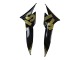 2009-2016 Suzuki GSXR 1000 Motorcycle Fairings - Glossy Black Gold UK