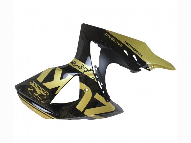 2009-2016 Suzuki GSXR 1000 Motorcycle Fairings - Glossy Black Gold UK