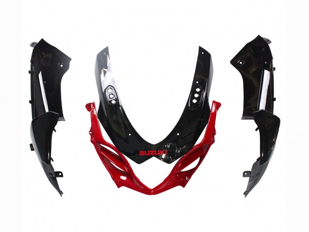2009-2016 Suzuki GSXR 1000 Motorcycle Fairing Kits - Glossy Black Red UK