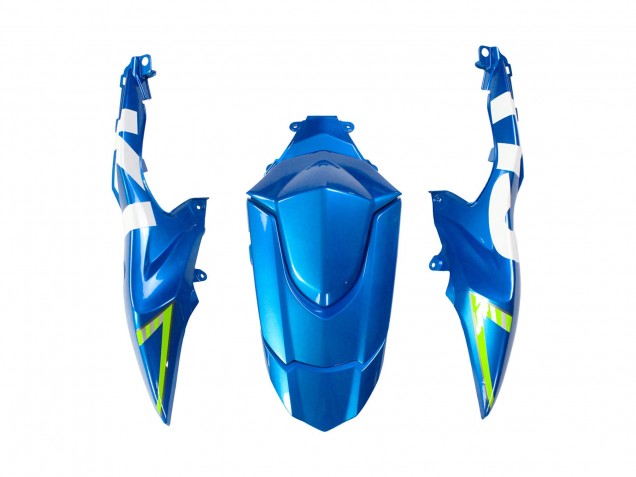 2009-2016 Suzuki GSXR 1000 Motorcycle Fairings - Light Blue Green Motul 29 Ecstar UK