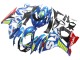 2009-2016 Suzuki GSXR 1000 Motorcycle Fairings - Light Blue Green Red Motul UK