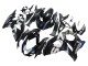 2009-2016 Suzuki GSXR 1000 Motorcycle Fairings - Matte Black White Blue UK