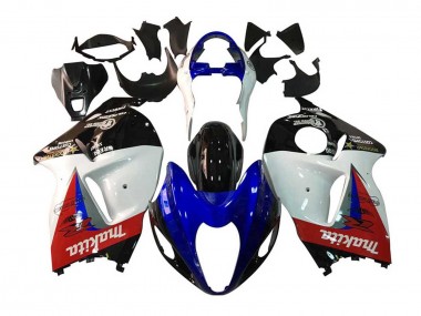 1996-2007 Suzuki GSXR 1300 Hayabusa Motorcycle Fairings - White Blue Red Makita Black UK