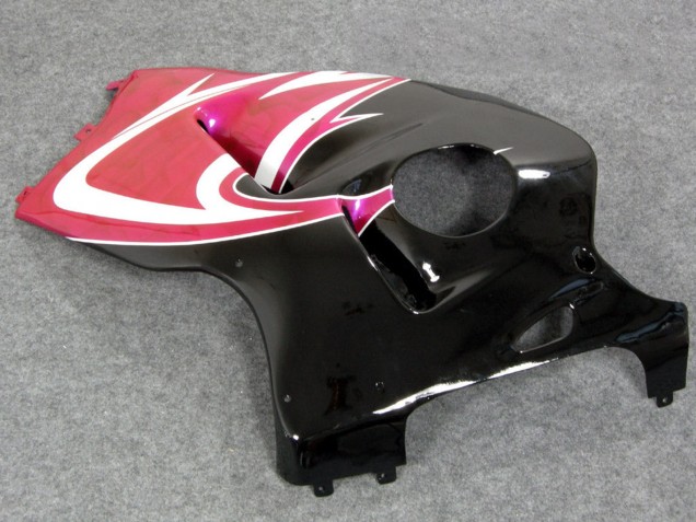 1996-2007 Suzuki GSXR 1300 Hayabusa Motorcycle Fairings - Pink White Black UK