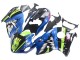 1996-2007 Suzuki GSXR 1300 Hayabusa Motorcycle Fairings - Blue Green Shark 46 UK