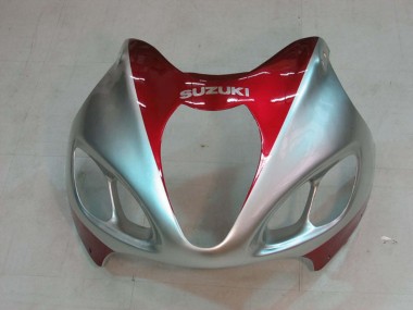 1996-2007 Suzuki GSXR 1300 Hayabusa Motorcycle Fairings - Silver Red Hayabusa UK