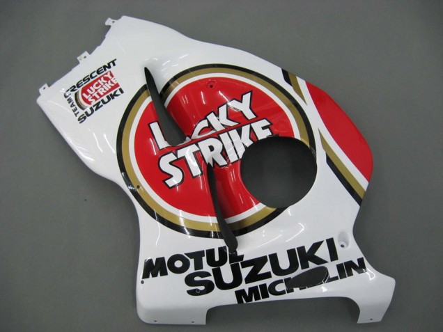 1996-2007 Suzuki GSXR 1300 Hayabusa Motorcycle Fairings - White Red Motul UK