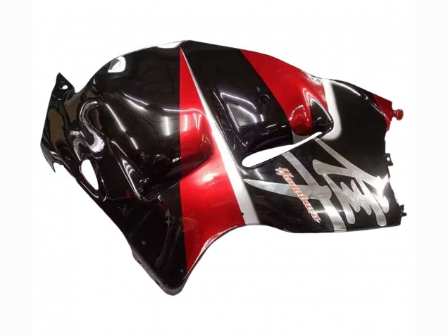 1996-2007 Suzuki GSXR 1300 Hayabusa Motorcycle Fairings - Red Glossy Black Hayabusa UK