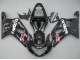 2001-2003 Suzuki GSXR 600 / GSXR 750 Motorcycle Fairings - Glossy Black Red White UK