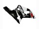 2001-2003 Suzuki GSXR 600 / GSXR 750 Motorcycle Fairings - White Glossy Black Red UK