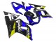 2001-2003 Suzuki GSXR 600 / GSXR 750 Motorcycle Fairings - Blue Yellow Glossy Black UK
