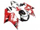 2001-2003 Suzuki GSXR 600 / GSXR 750 Motorcycle Fairing - Red White Glossy Black UK