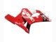 2001-2003 Suzuki GSXR 600 / GSXR 750 Motorcycle Fairing - Red White Glossy Black UK