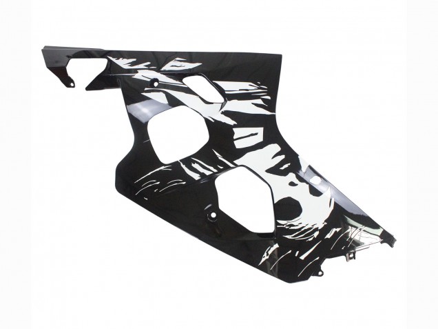 2004-2005 Suzuki GSXR 600 / GSXR 750 Motorcycle Fairing - White Black UK