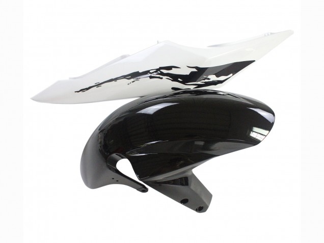 2004-2005 Suzuki GSXR 600 / GSXR 750 Motorcycle Fairing - White Black UK